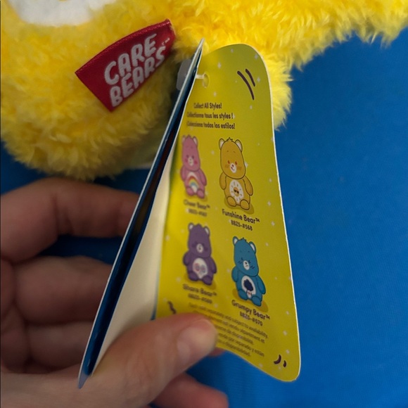 BumBumz CareBears Funshine Bear Rated 3+ Years Old Beans In The Toy NWTS - Picture 6 of 11